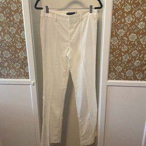 alice + olivia Bootcut White Pants - SZ 6/8